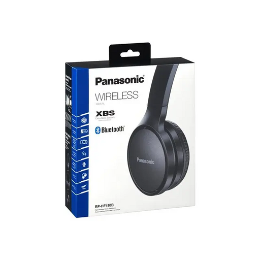 PANASONIC RP-HF410BE-K black metallic bluetooth Over-Ear Headset - Слушалки<<<Слушалки и Микрофони<<<Аудио Видео