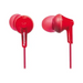 PANASONIC RP-HJE125E-R headphones (in ear) red - Консюмър и гейминг слушалки<<<Слушалки и Микрофони<<<Аудио Видео