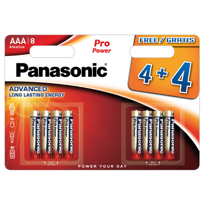 BATTERY PANASONIC AAA LR3PPG/8BW