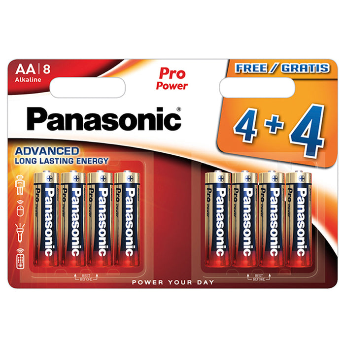 BATTERY PANASONIC AA LR6PPG/8BW