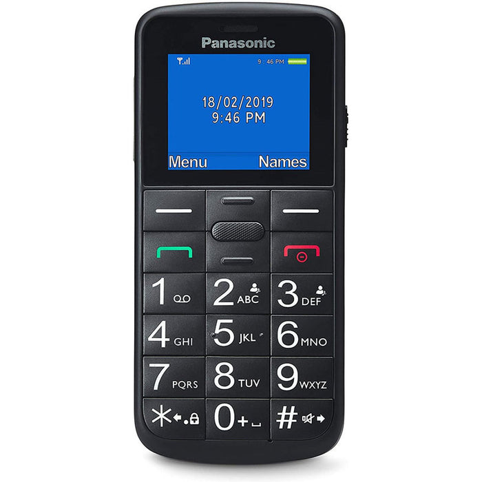 MOBILE PHONE PANASONIC KX-TU110 BLACK 1.77 ", REAR CAMERA 0.80 MPx
