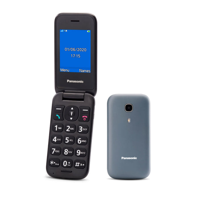 MOBILE PHONE GSM PANASONIC KX-TU400 GRAY 2.40 ", REAR CAMERA 0.30 MPx