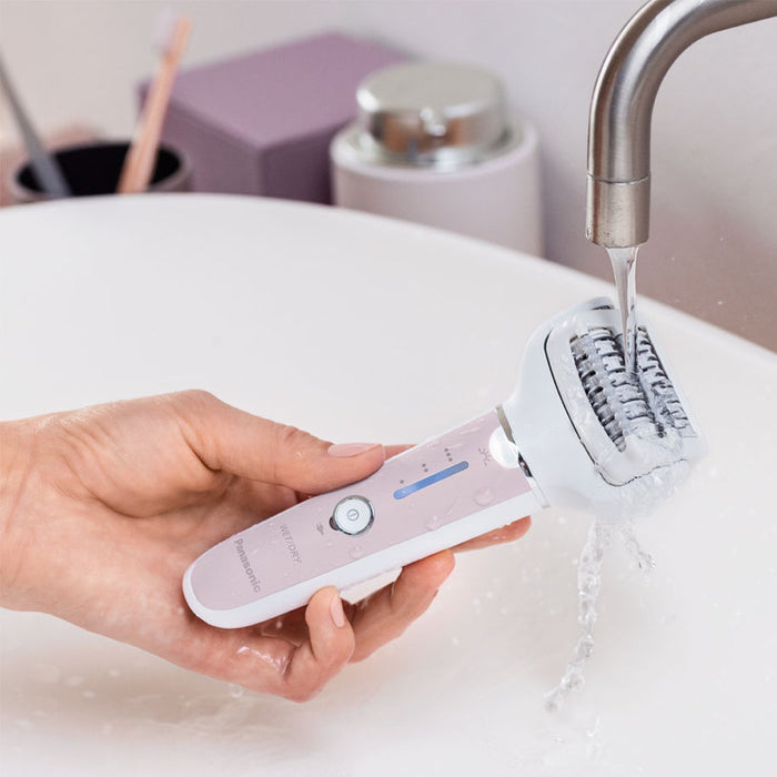 Epilator PANASONIC WET & DRY ES-EY80-P503 PINK WASHABLE HEAD