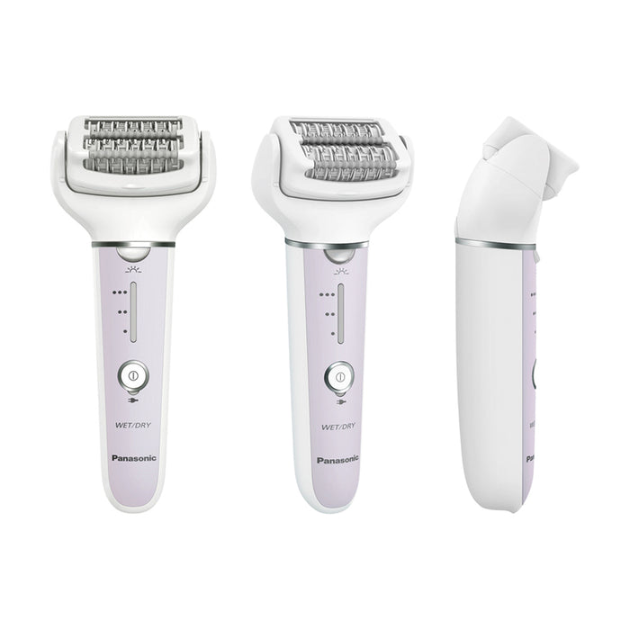 Epilator PANASONIC ES-EYL3AV503 PURPLE, WET AND DRY USE, WASHABLE HEAD