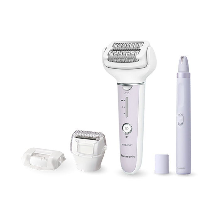 Epilator PANASONIC ES-EYL3AV503 PURPLE, WET AND DRY USE, WASHABLE HEAD