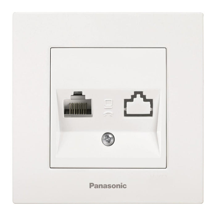 TELEPHONE SOCKET RJ11 WHITE PANASONIC