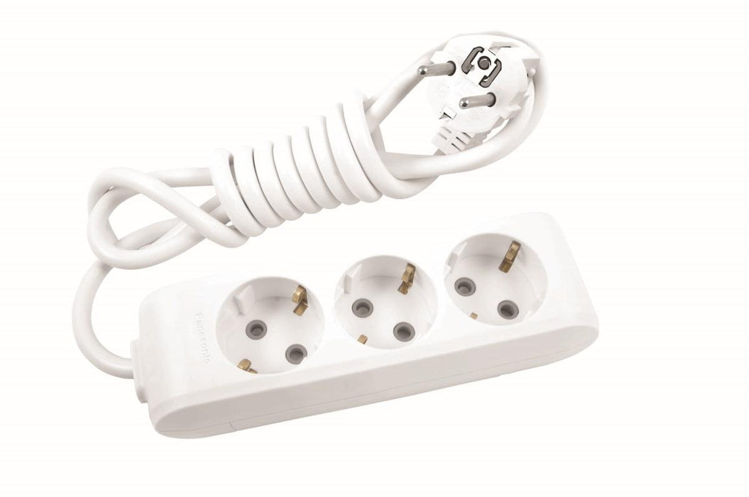 POWER SUPPLY 3 SOCKETS 5M WHITE PANASONIC