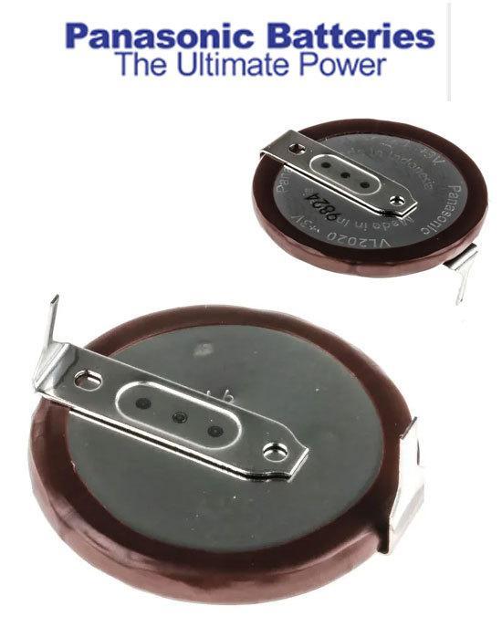 Lithium rechargeable battery VL2020 VCN 3V 20 mAh PANASONIC