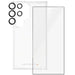 PanzerGlass Bundle 3in1 Transparent Case + Film + Camera Protector for Samsung Galaxy S24 Ultra - Sets<<<HurtelXML