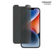 PanzerGlass Classic Fit Privacy Antibacterial Glass for iPhone 14/13 Pro/13 - Cell phone tempered