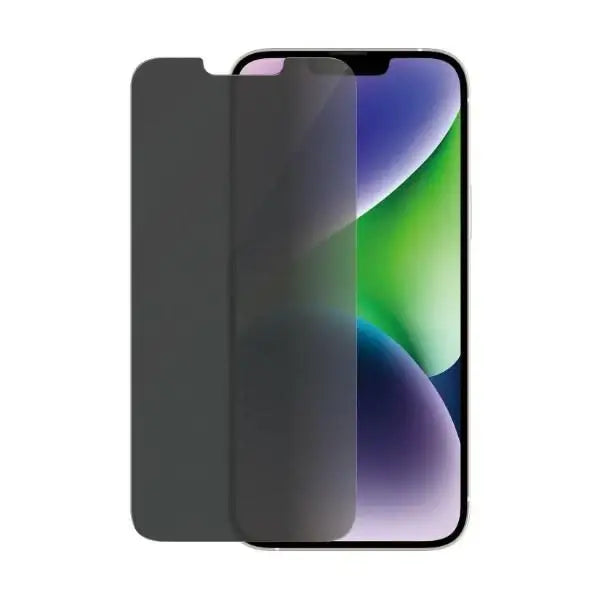 PanzerGlass Classic Fit Privacy Antibacterial Glass for iPhone 14 Plus/13 Pro Max - Cell phone tempered