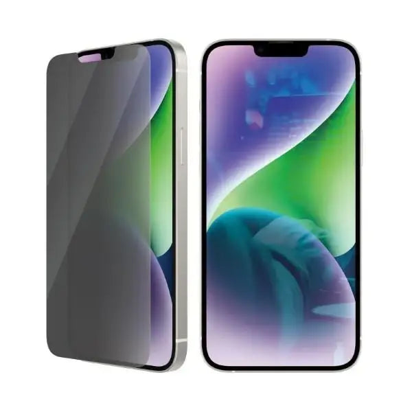 PanzerGlass Classic Fit Privacy Antibacterial Glass for iPhone 14 Plus/13 Pro Max - Cell phone tempered