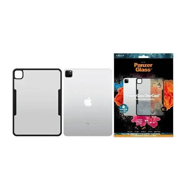 PanzerGlass ClearCase antibacterial case for iPad Pro 11’’ 2018 / 2020 / 2021 - transparent and black - Cell phone