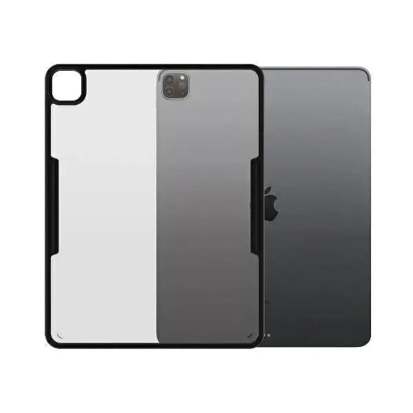 PanzerGlass ClearCase antibacterial case for iPad Pro 12.9’’ 2018 / 2020 / 2021 - transparent and black - Cell phone