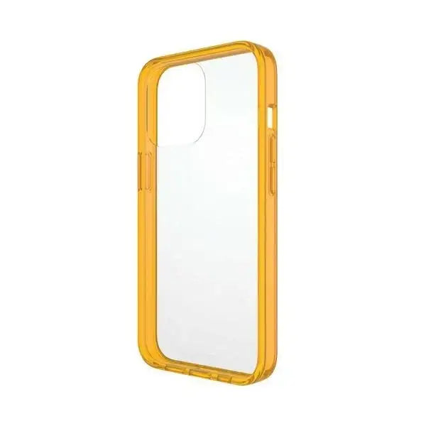 PanzerGlass ClearCase Antibacterial Military Grade Certified Case for iPhone 13 Pro - Transparent Yellow - Cell phone