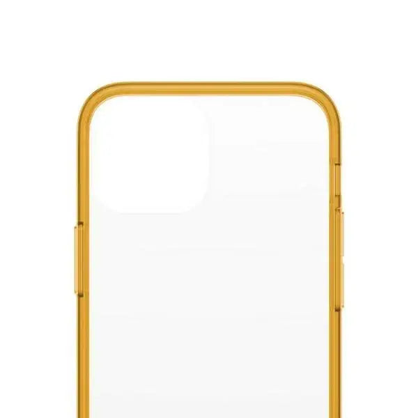 PanzerGlass ClearCase Antibacterial Military Grade Certified Case for iPhone 13 Mini - Transparent Yellow - Cell phone