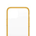 PanzerGlass ClearCase Antibacterial Military Grade Certified Case for iPhone 13 Mini - Transparent Yellow - Cell phone