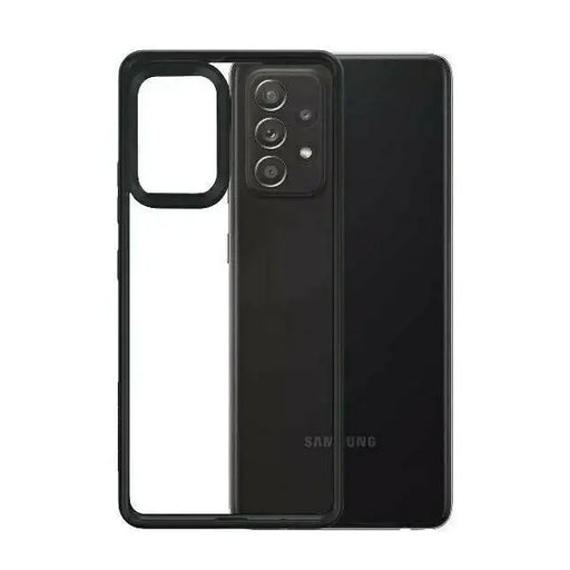 PanzerGlass ClearCase case for Samsung Galaxy A72 - transparent and black - Cell phone cases and covers<<<HurtelXML