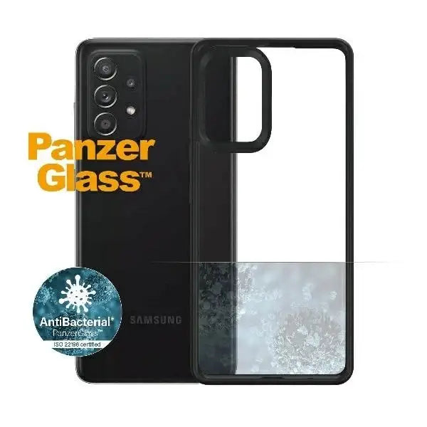 PanzerGlass ClearCase case for Samsung Galaxy A72 - transparent and black - Cell phone cases and covers<<<HurtelXML