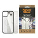 PanzerGlass ClearCase case with MagSafe antibacterial for iPhone 14 / 15 / 13 - transparent and black - Cell phone