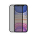 PanzerGlass E2E Super+ privacy tempered glass with camera cover for iPhone XR / 11 - with black frame - Cell phone