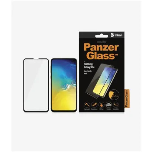 PanzerGlass E2E Super+ tempered glass for Samsung Galaxy S10e - with black frame - Protective lensesAKG-SZK<<<GSM