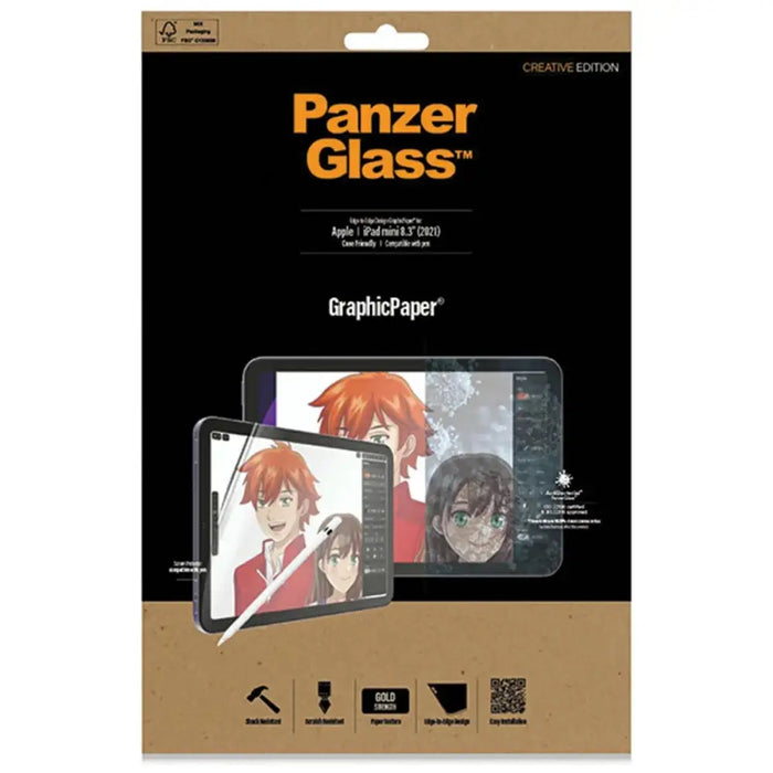 PanzerGlass GraphicPaper antibacterial foil for iPad mini 8.3’’ 2021 - Cell phone protection film<<<HurtelXML