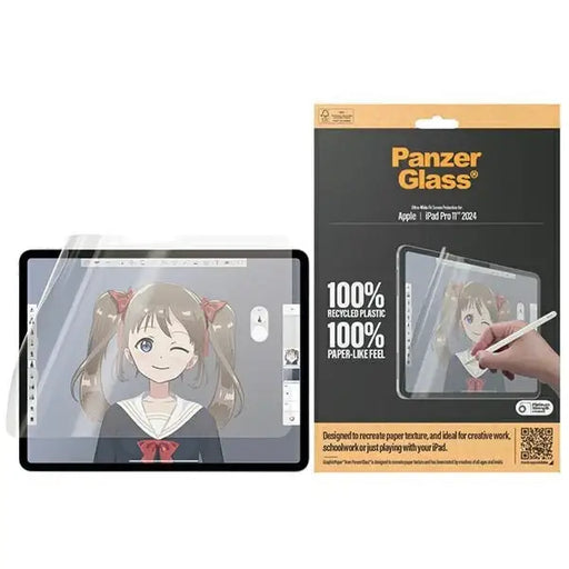 PanzerGlass GraphicPaper antibacterial foil with a glare filter for iPad Pro 11’’ 2024 - Cell phone protection