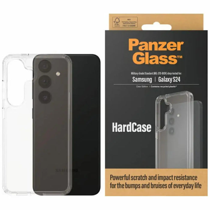 PanzerGlass HardCase Military grade for Samsung Galaxy S24 - transparent - Cell phone cases and covers<<<HurtelXML