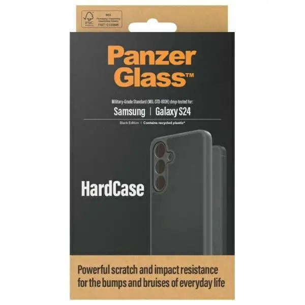 PanzerGlass HardCase Military grade for Samsung Galaxy S24 - black - Cell phone cases and covers<<<HurtelXML
