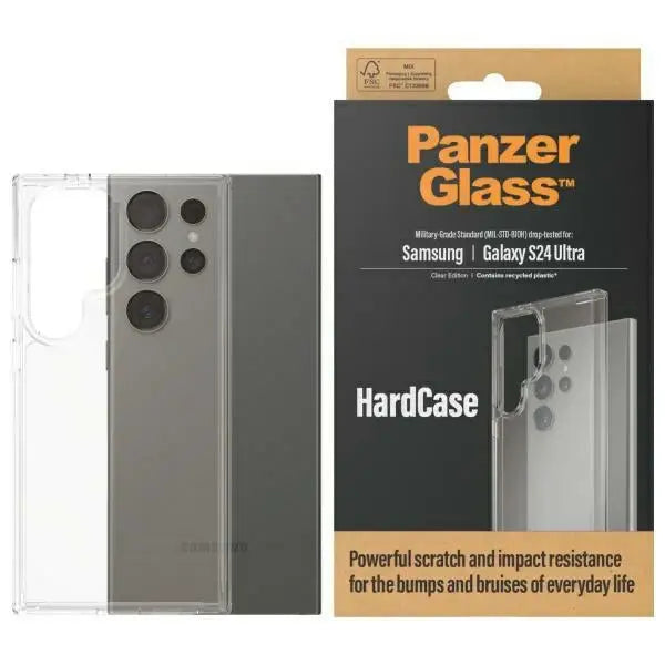 PanzerGlass HardCase Military grade for Samsung Galaxy S24 Ultra - transparent - Cell phone cases and covers<<<HurtelXML