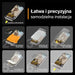 PanzerGlass Matrix Ultra-Wide-Fit hybrid glass for iPhone 15 with positioner - Cell phone tempered glass<<<HurtelXML