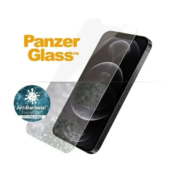 PanzerGlass Pro Standard Super+ antibacterial tempered glass for iPhone 12 / 12 Pro - Cell phone tempered