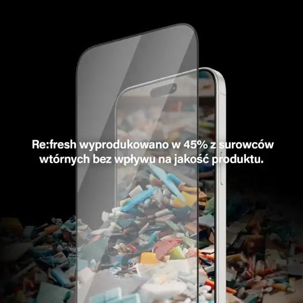 PanzerGlass Re:fresh Glass for iPhone 15 Pro with positioner - Cell phone tempered glass<<<HurtelXML