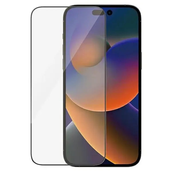 PanzerGlass Ultra-Wide Fit Antibacterial Tempered Glass with Positioner for iPhone 14 Pro Max - Cell phone tempered