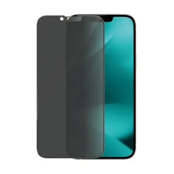 PanzerGlass Ultra-Wide Fit Tempered Glass Antibacterial Privacy with Positioner for iPhone 14 Plus / 13 Pro Max - Cell