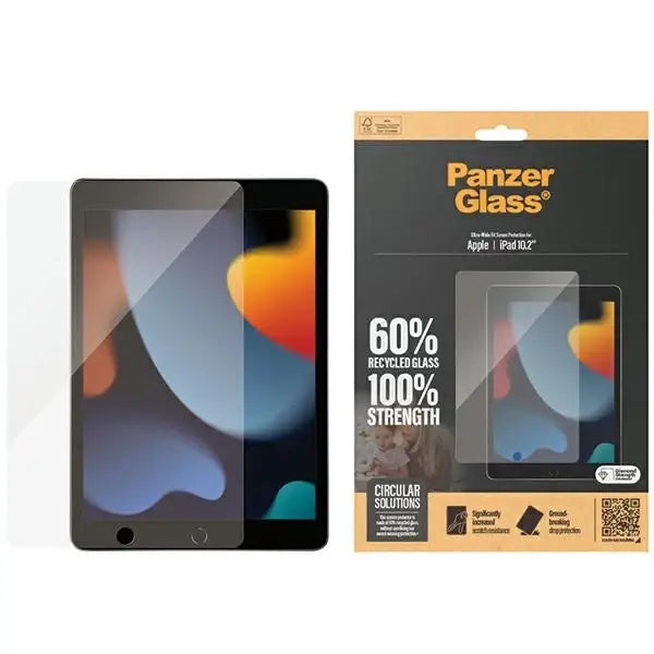 PanzerGlass Ultra-Wide Fit tempered glass for iPad 10.2’’ - Cell phone tempered glass<<<HurtelXML