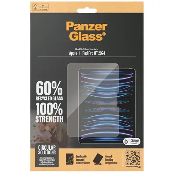 PanzerGlass Ultra-Wide Fit tempered glass for iPad Pro 11’’ 2024 - Cell phone tempered glass<<<HurtelXML