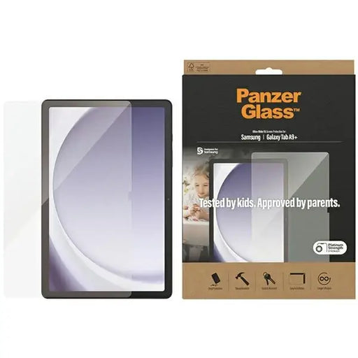PanzerGlass Ultra-Wide Fit tempered glass for Samsung Galaxy Tab A9+ - Cell phone tempered glass<<<HurtelXML