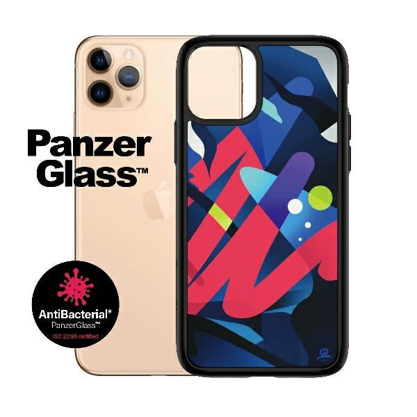 PanzerGlass ClearCase antibacterial Mikael B Limited Artist Edition case for iPhone 11 Pro Max - multicolored