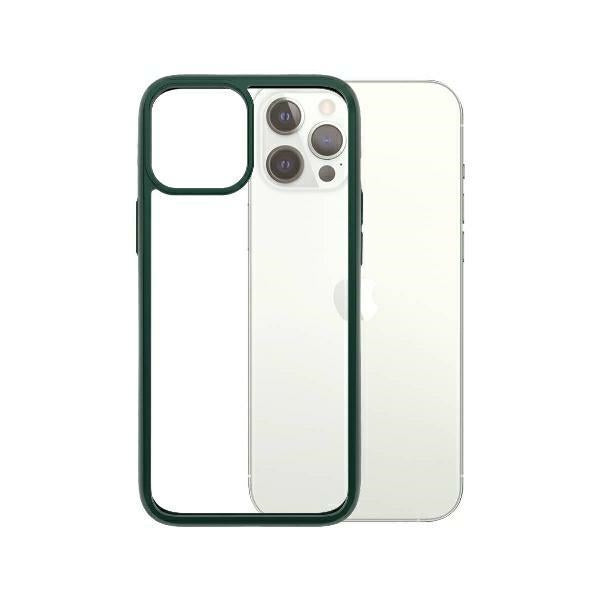 PanzerGlass ClearCase case for iPhone 12 Pro Max - transparent and green