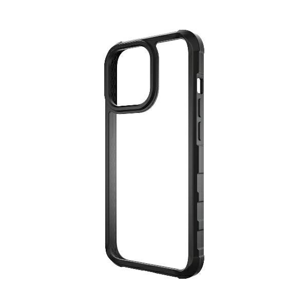 PanzerGlass ClearCase antibacterial Military Grade certified case for iPhone 13 Pro - transparent and black