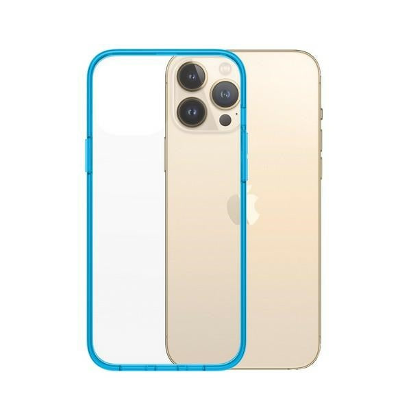 PanzerGlass ClearCase Antibacterial Military Grade Certified Case for iPhone 13 Pro Max - Transparent Blue