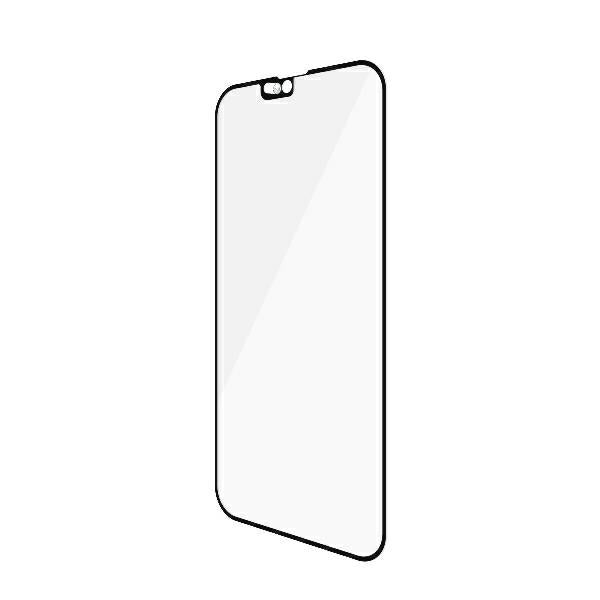 PanzerGlass E2E Microfracture antibacterial glass with camera cover with Swarovsky crystal for iPhone 13 mini - with black frame