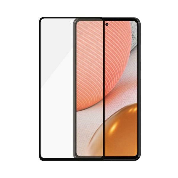 PanzerGlass E2E Microfracture antibacterial glass for Samsung Galaxy A72 - with black frame