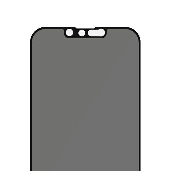 PanzerGlass E2E Microfracture antibacterial privacy glass for iPhone 13 Pro Max - with black frame