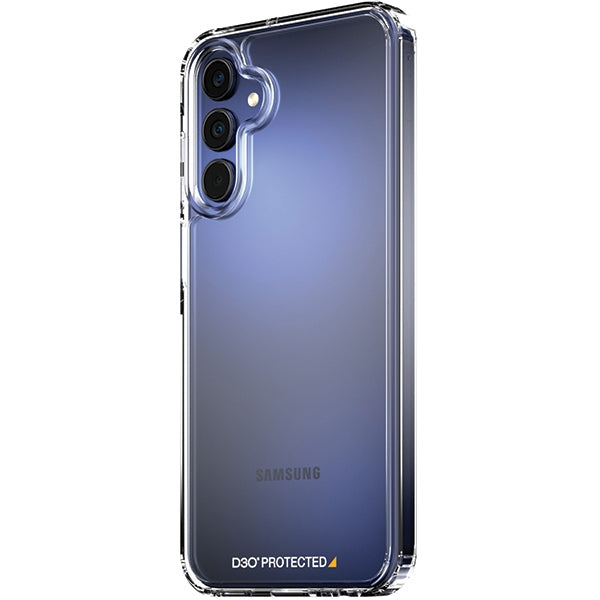 PanzerGlass HardCase with D3O® Bio and Military Grade Certification for Samsung Galaxy A15 / A15 5G - Transparent