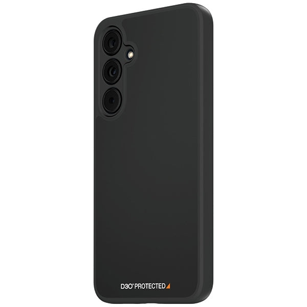 PanzerGlass HardCase with D3O® Bio and Military Grade Certification for Samsung Galaxy A55 5G - Transparent and Black