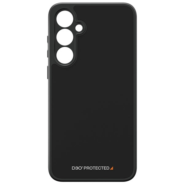 PanzerGlass HardCase with D3O® Bio and Military Grade Certification for Samsung Galaxy A55 5G - Transparent and Black