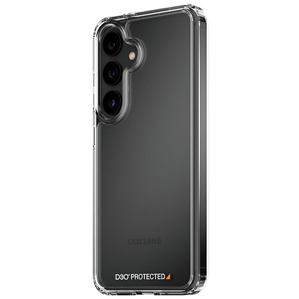PanzerGlass HardCase with D3O® Bio and Military Grade certification for Samsung Galaxy S24 - transparent